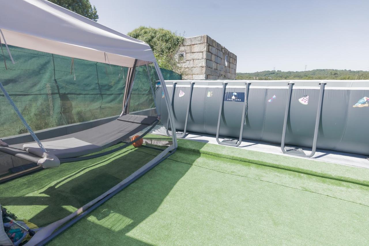 Casa Luna Rural Con Piscina Y Jardin Ourense Eksteriør billede